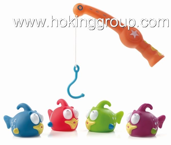 rubber toy of Fishing sets