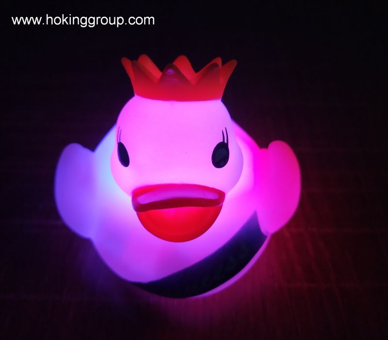 bath light Rubber with light duck LED