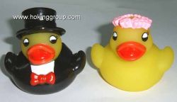 Flashing Wedding rubber duck