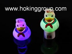 night light rubber duck
