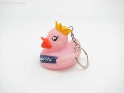 duck with keychain