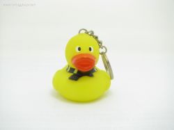 duck with keychain