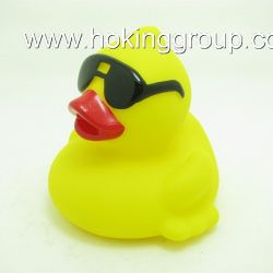 squeaky duck with sunglasses
